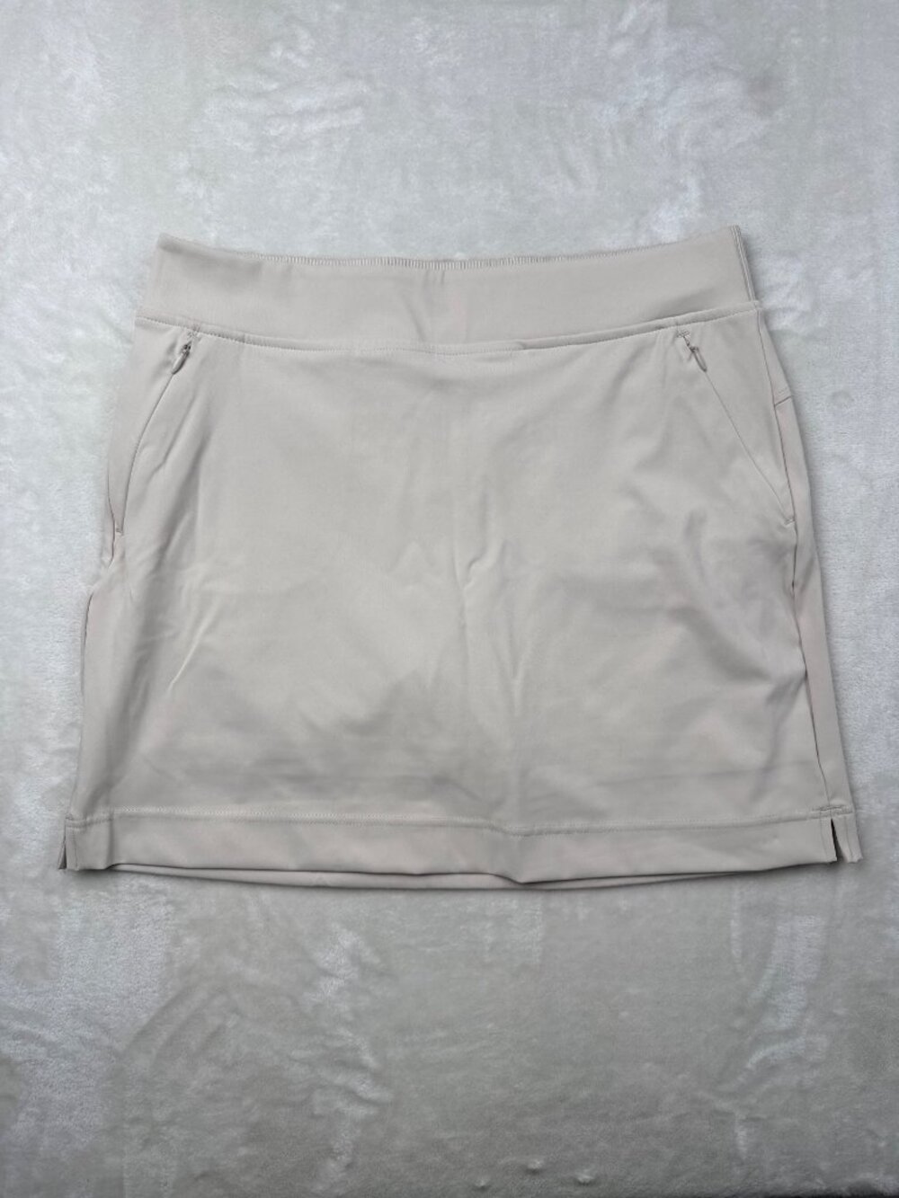 32 Degrees Womens Beige Active Skort With Elastic Waistband - Size S